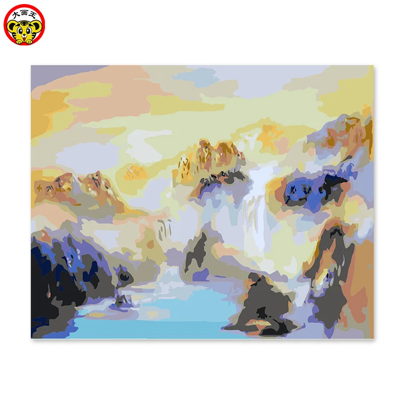 painting by numbers art paint by number abstract decor painting