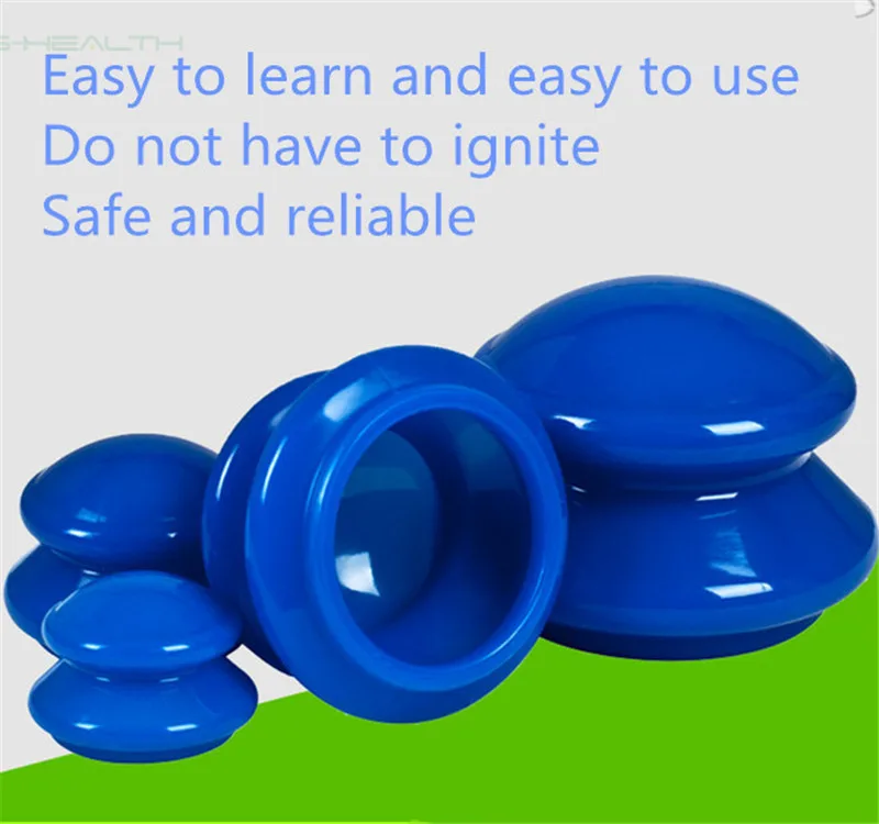 4 шт. вакуумное средство против целлюлита вакуумная силиконовая чашка для