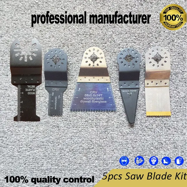 $13.5 tch tools blade kit 5pcs saw blade for wood working tools  oscillating tools at good price and fast delivery