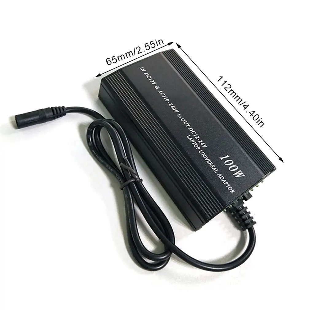 ZH-100W полосой тип универсальный, для ноутбуков зарядное устройство для комьютера блок питания адаптер переменного тока прямоугольный