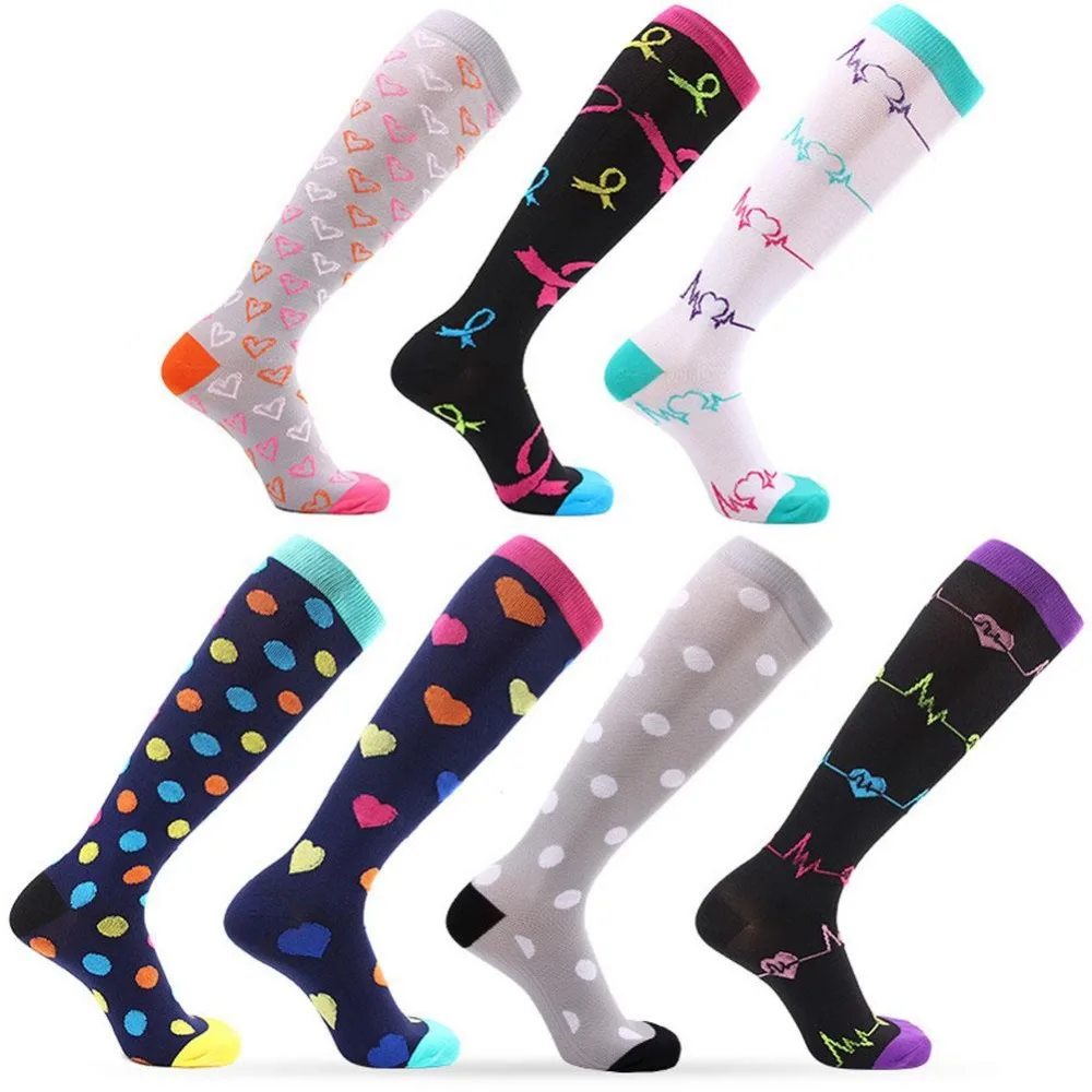 

New Men And Women Unversal Sport Football Socks Magic Compression Elastic Stockings Outdoor Sports Riding Socks