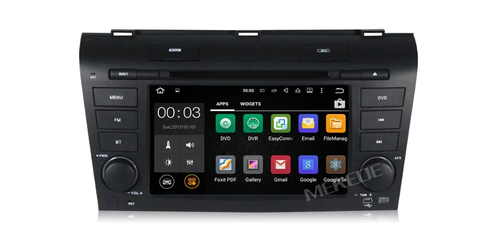 Perfect ROM 16G 1024*600 Quad Core Android 7.1 car DVD for MAZDA 3 MAZDA3 2004 2005 2006 2007 2008 2009 Car DVD Player GPS 4G Radio 6