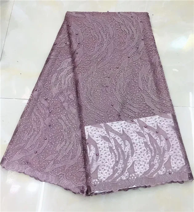 

Nigerian Lace Fabric High Quality African Lace Fabric Hot Sale Women Wedding Lace Sky Blue Colour French Lace Fabric(JY-3-19