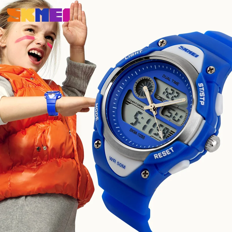 Prix pour Enfants Montre 2 Time Zone Numérique Quartz Étanche Enfants Garçons Filles Montres Casual Sport LED Montre-Bracelet de Robe Fraîche Enfants Prix pour Enfants Montre 2 Time Zone Numérique Quartz Étanche Enfants Garçons Filles Montres Casual Sport LED Montre-Bracelet de Robe Fraîche Enfants