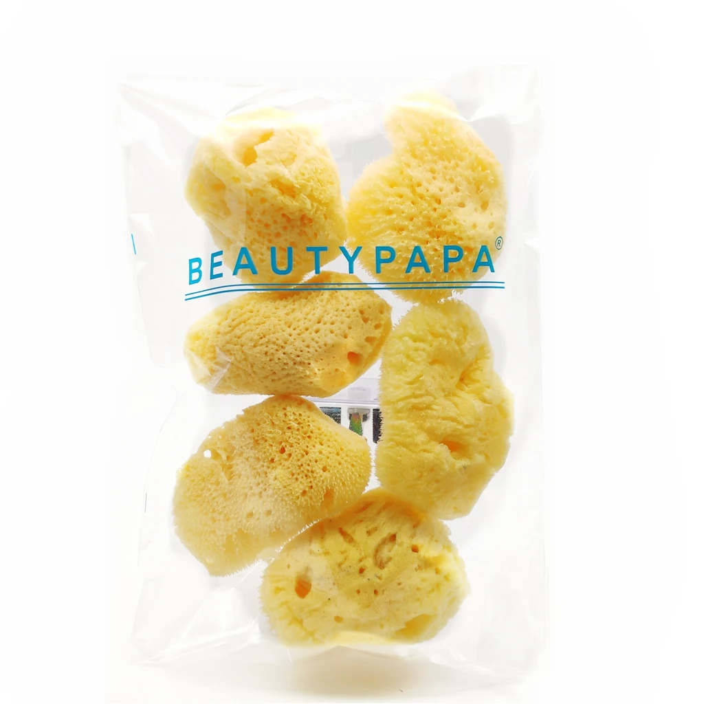 

Licuadora de Belleza 6pcs/set Natural Greek FINA SILK Sea Sponge 1.5''- 2.0''