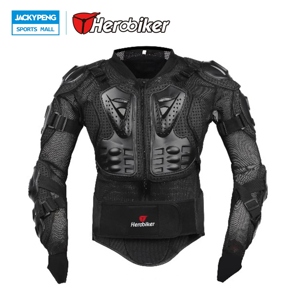 

Herobiker New Professional Motorcycle Body Protection Motocross Racing Full Body Spine Chest Protective Jacket Gear