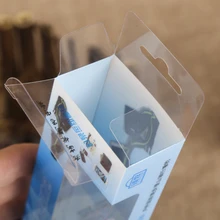 Полный цвет роскошный ПЭТ высокий торт коробка с заказным печатным прозрачная коробка из ПВХ завод- PX20027