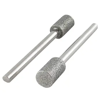 

2 Pcs 3 x 6mm Diamond Drill Bits for Electronic Nail Files Dropshipping