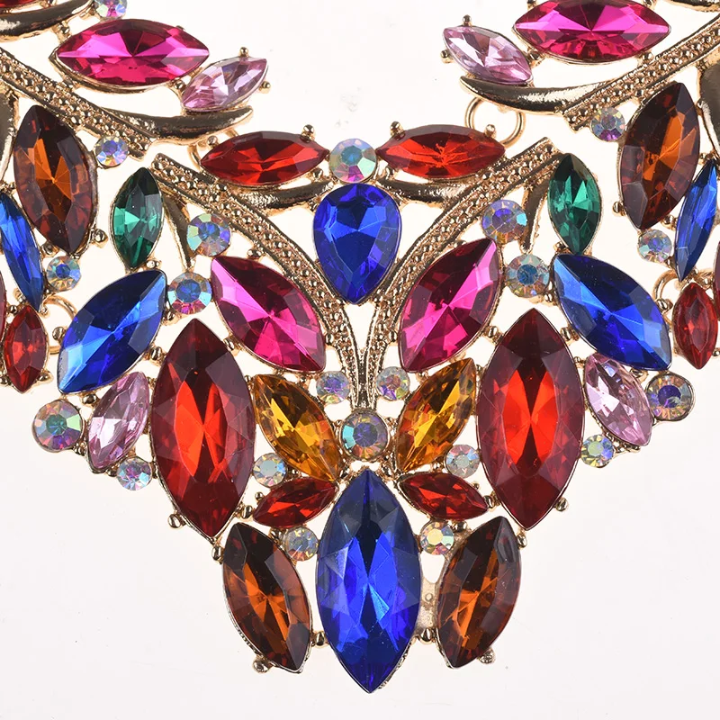 PPG& PGG брендовые металлические массивные ожерелья для женщин, богемные цветные чокер с подвеской, массивные ожерелья, свадебные ювелирные изделия