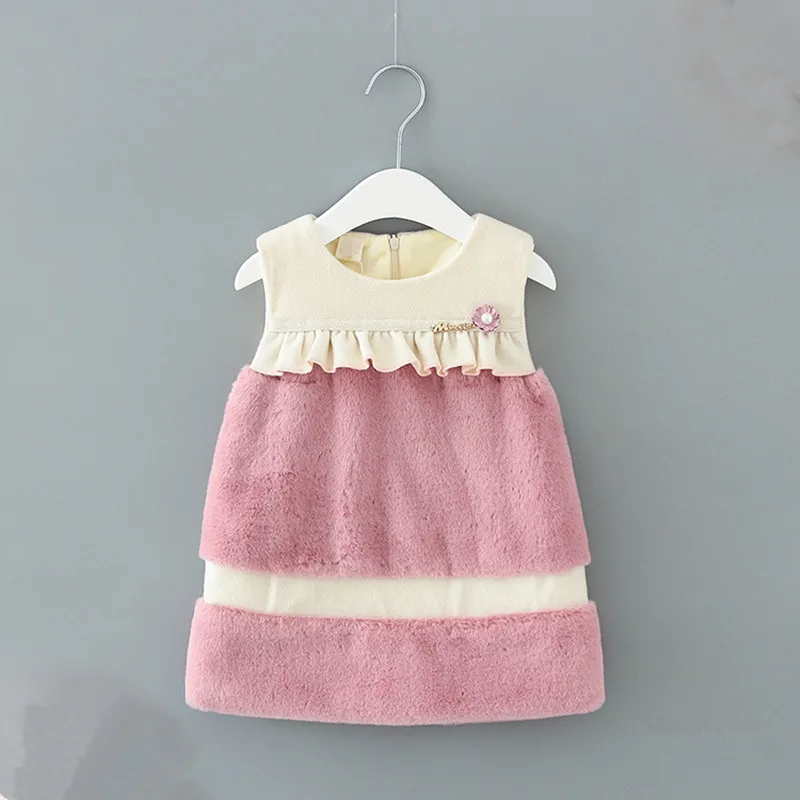 

Baby Girl Dress Winter Clothes For Girls Princess Sleeveless Infant Party Dress 1st Birthday Dresses Baby Clothes 0-24 months