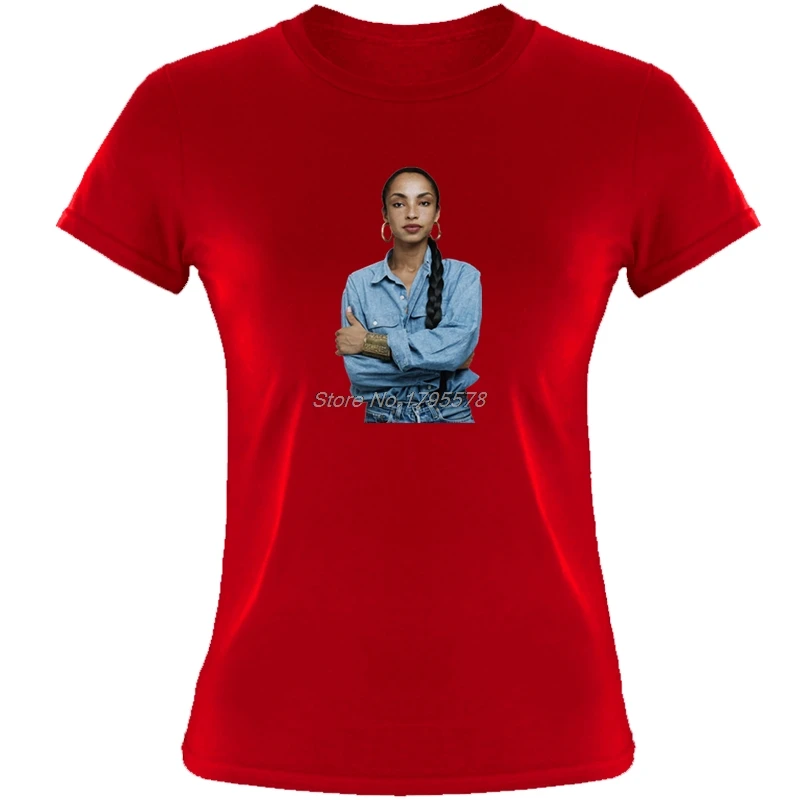 

Sade Smooth Operator Lovers Rock No Ordinary Love Diamond Life T-shirt Women Cotton Printing T Shirt Hip Hop Tees Tops