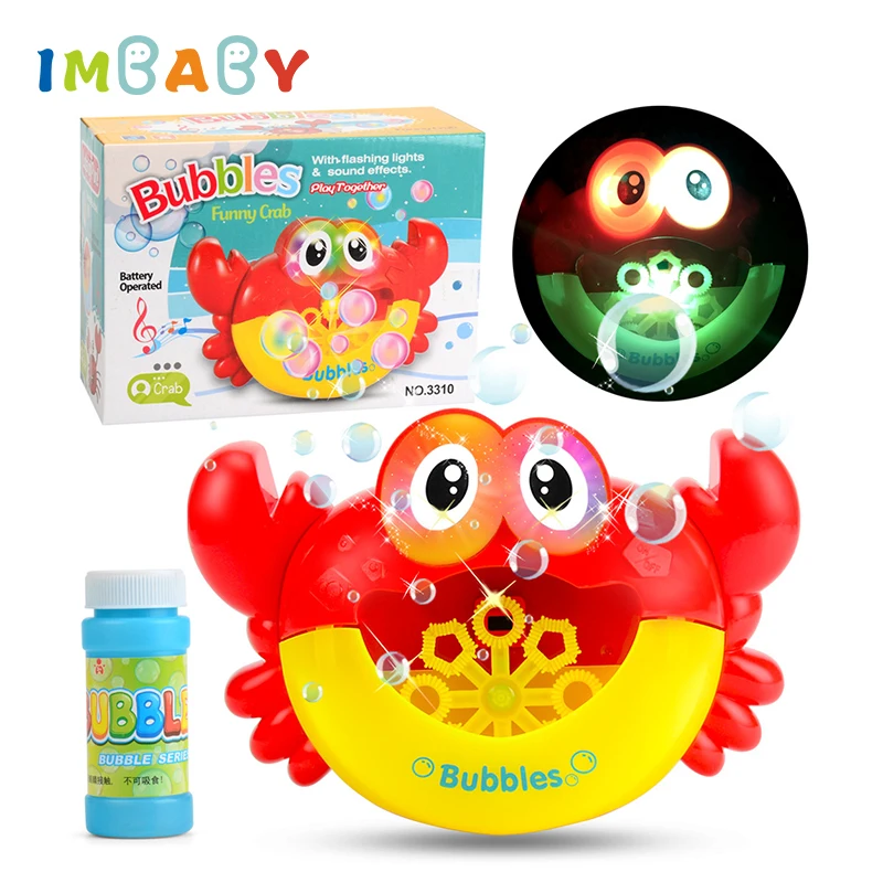 Игрушки для ванной IMBABY Bubble Crab игрушки детские купания Детские ванны Пузырьковые