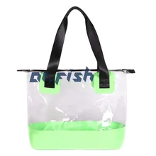 Dr. Fish водонепроницаемая сумка-тоут влажная сухая сумка с верхней ручкой для женщин девушек, рафтинг, катание на лодках, парусный спорт, пляж, туризм, рыбалка, 500D ПВХ