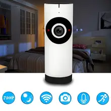 720P Wireless WIFI Network CCTV 180 degree Fisheye Home Security IP Camera Night Vision Cam Webcam Micro Audio Surveillan Camera