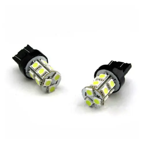 Freio de Estacionamento Fonte de Luz 13 5 w 7443 Smd 5050 Led Pure White Car Auto Lâmpada Reversa Dc12v 50 * T20 W21 - 3 50 * T20 W2113 5 W 7443