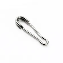12pcs 8pcs 6ps 0# To six# Fishing Connector Lure Excessive Stainless Metal Snap Hook Fastlock Barrel Swivel Security Fish Equipment