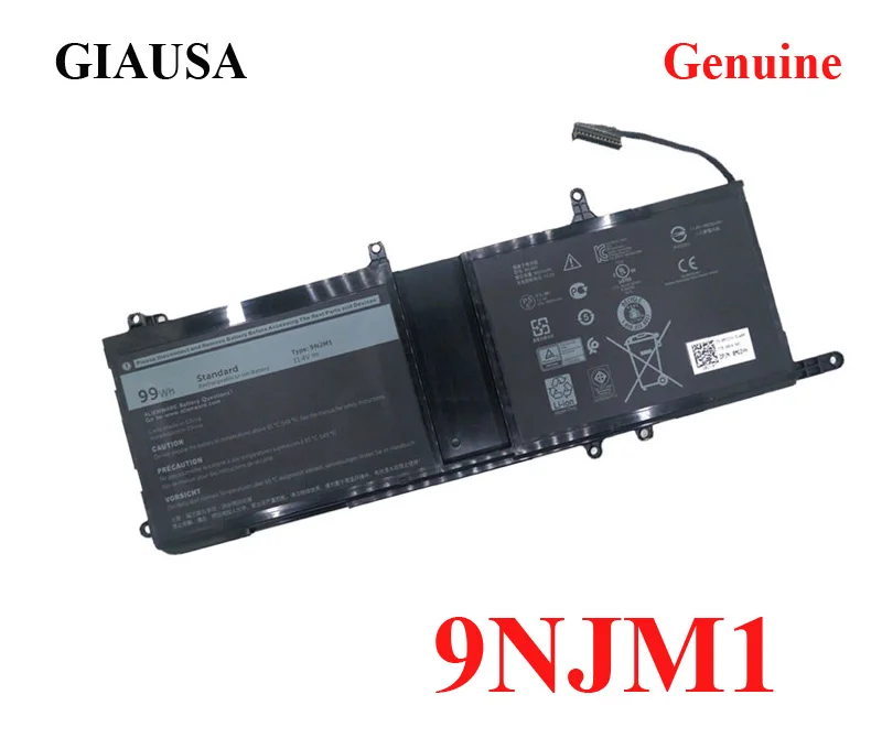 

New 99wh 9NJM1 battery for Dell Alienware 17 R4 ALW17C-D1748 ALW17C-D1758 HF250 9CELL