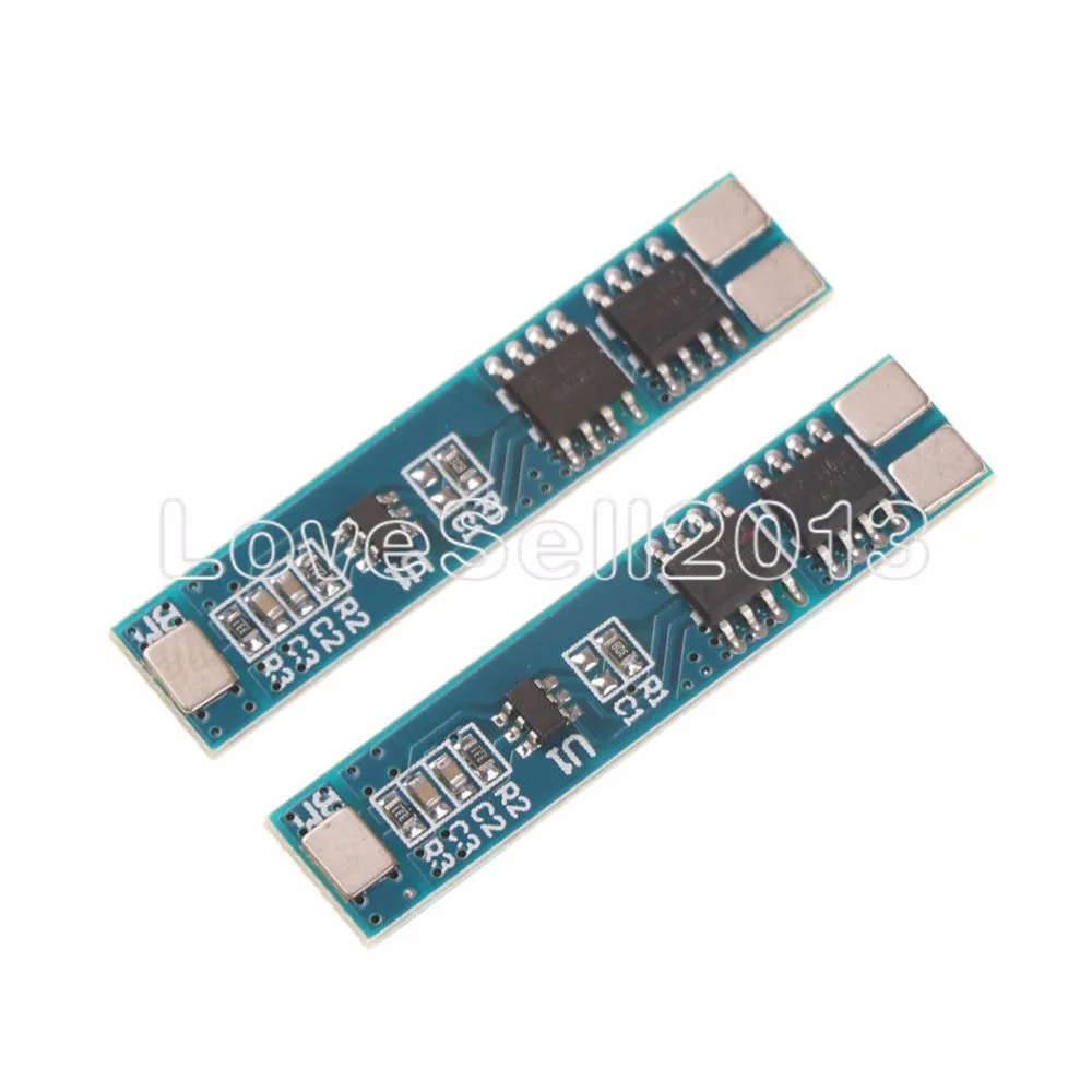 Защитная плата для литий ионных батарей 2 шт. 2S 5A BMS PCM аккумуляторов 7 4 В 8 18650