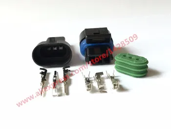 

10 Sets 12162280 Female Male 3 Pin Map Sensor ND-12129946-B Connector 577 Camshaft Sensor Connector For Buick Reatta 88 89 90 91
