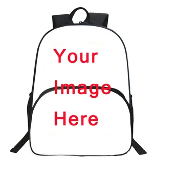

Customize Your Image Backpack for Teenage Girls Boys School Bags Daily Backpack Women Men Casual Rucksack Travel Bags