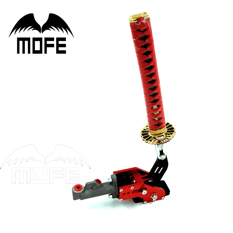 Samurai Sword Type Red longer Drifting Drift Hydraulic Handbrake Lever 2
