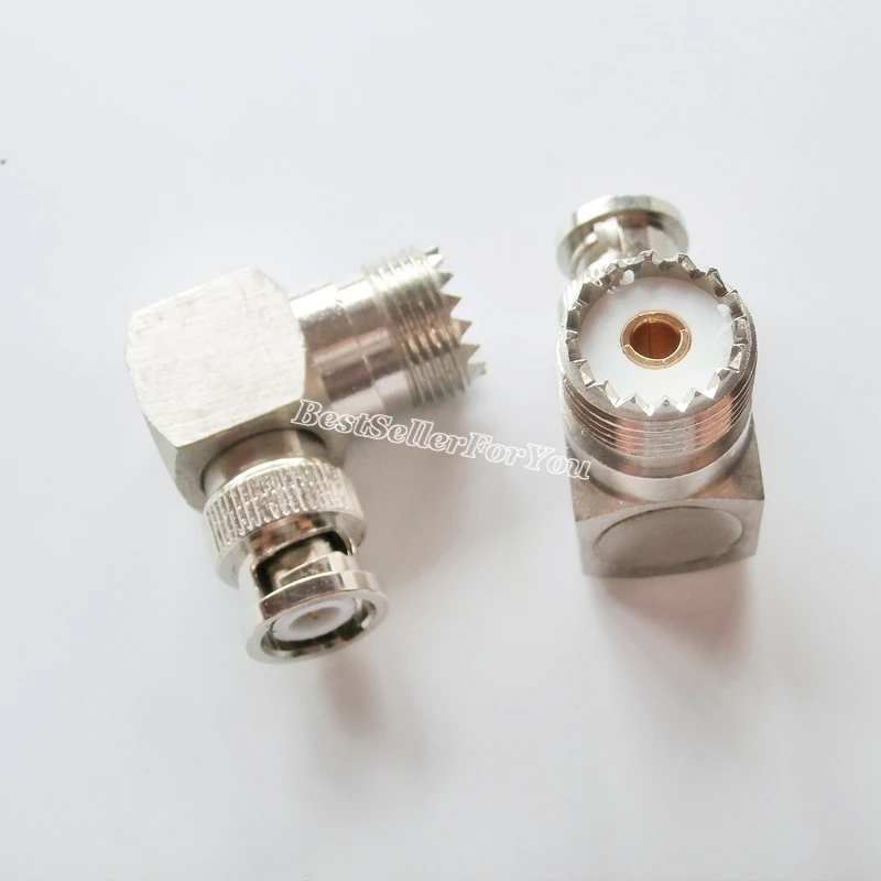 Коннектор BNC папа UHF SO 239 SO239 Прямоугольный коаксиальный адаптер RF COAX 1 шт.|bnc male