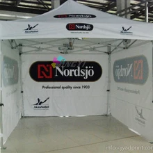 3X3 м изготовленная на заказ печать наружная реклама складной всплывающее навес/таможня напечатала 10X10FT торговой выставки шатер/