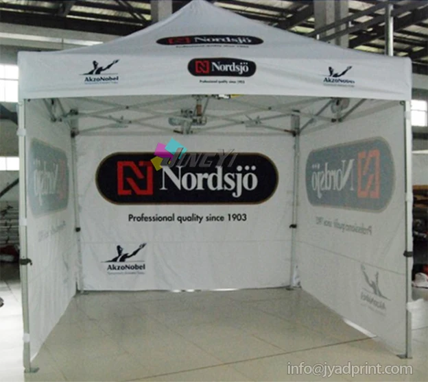 

3X3m Custom Print Outdoor Advertising Folding Popup Canopy /Custom Printed 10X10FT Trade Show Tent Marquee / Free shipping