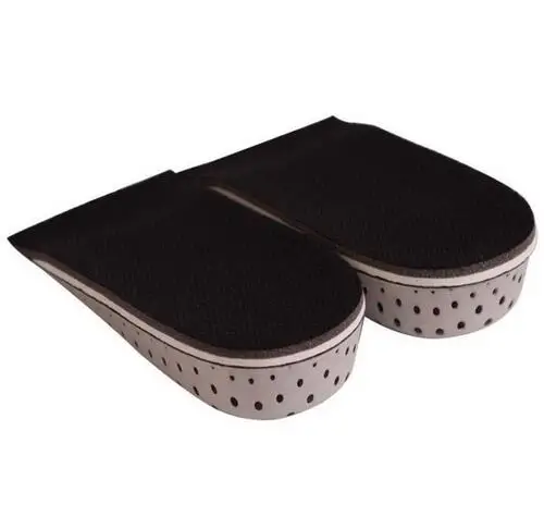 Healthsweet 1 Pair font b Men b font Women Orthopedic Height Increase Insoles Massaging Invisible Half