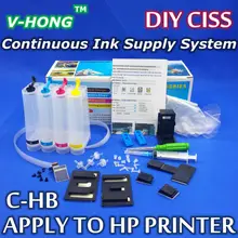 4 Color CISS kit with accessaries CISS ink tank aply to hp21 22 hp60 hp61
