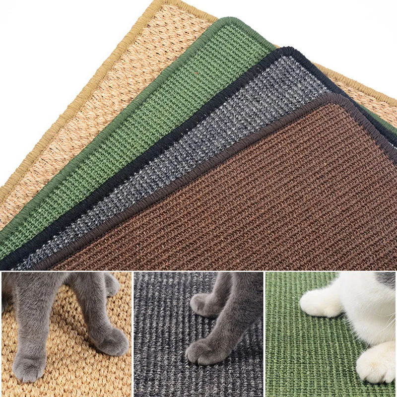 Mrosaa Natural Sisal Cat Scratching Post Mat Scratcher Board Pad Mats