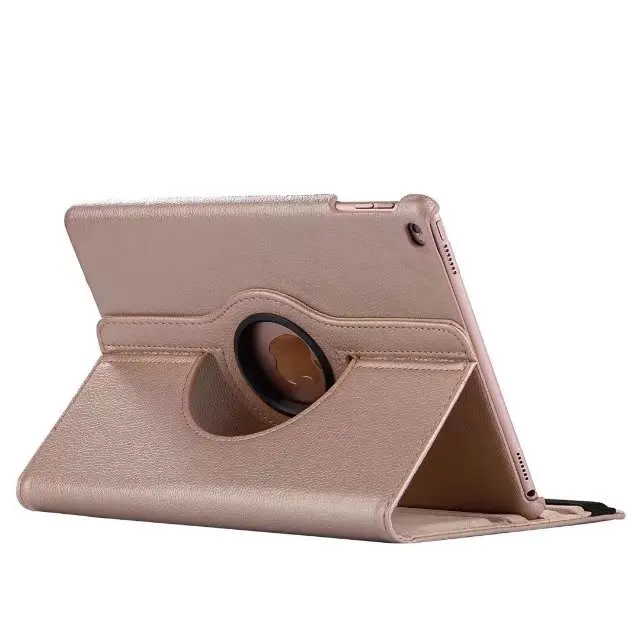 

360 rotating For iPad case 9.7 2018 PU leather For iPad 2018 funda Tablet Flip protector Cover A1822 A1893