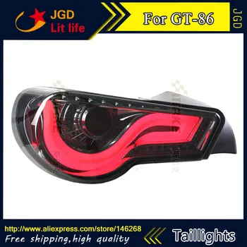 

Car Styling tail lights for Toyota GT86 LED Tail Lamp rear trunk lamp cover drl+signal+brake+reverse