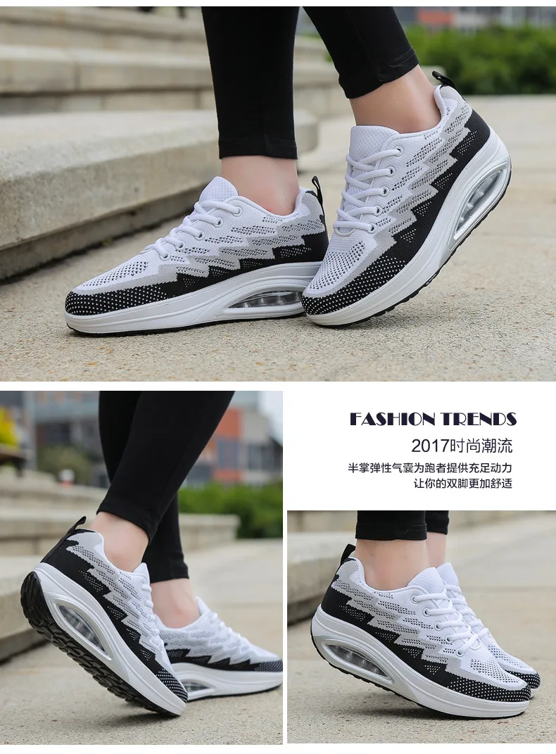 Qiyhong/ новые брендовые летние дышащие встряхнуть женская обувь Высокое качество легкие Летящие женская обувь Zapatillas Mujer Большие размеры 35–42