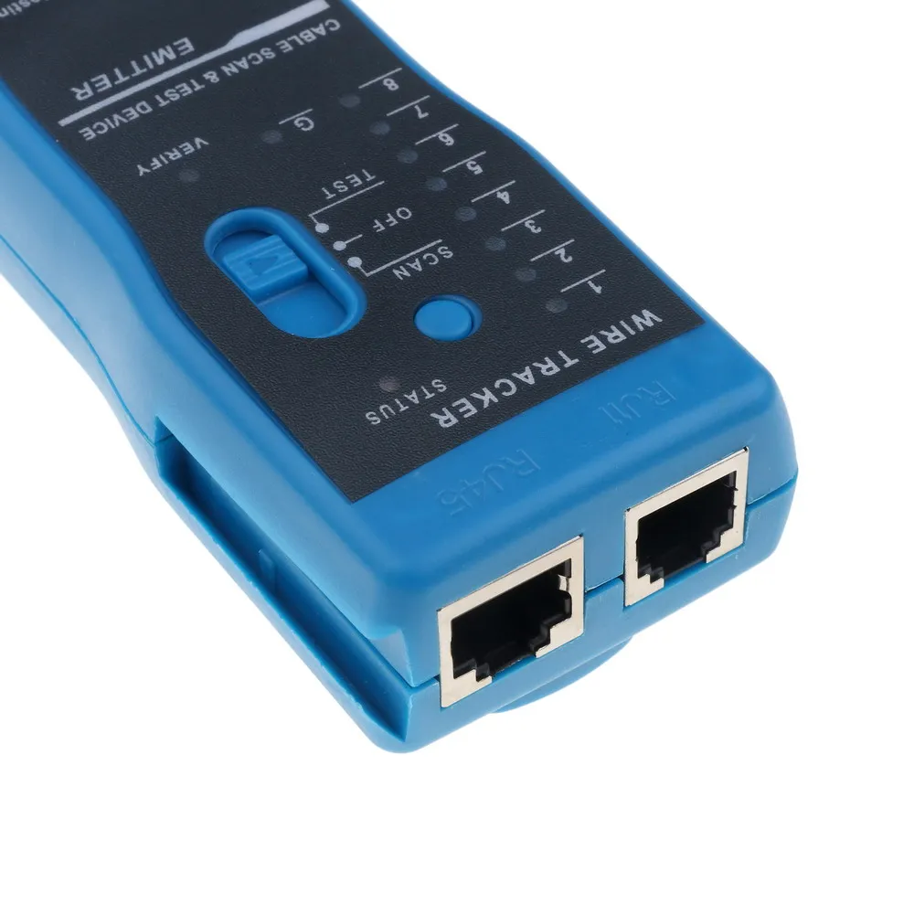 Kebidumei RJ11 RJ45 Cat5 Cat6 телефонный провод трекер тонер Ethernet LAN Сетевой кабель тестер детектор линия Finder