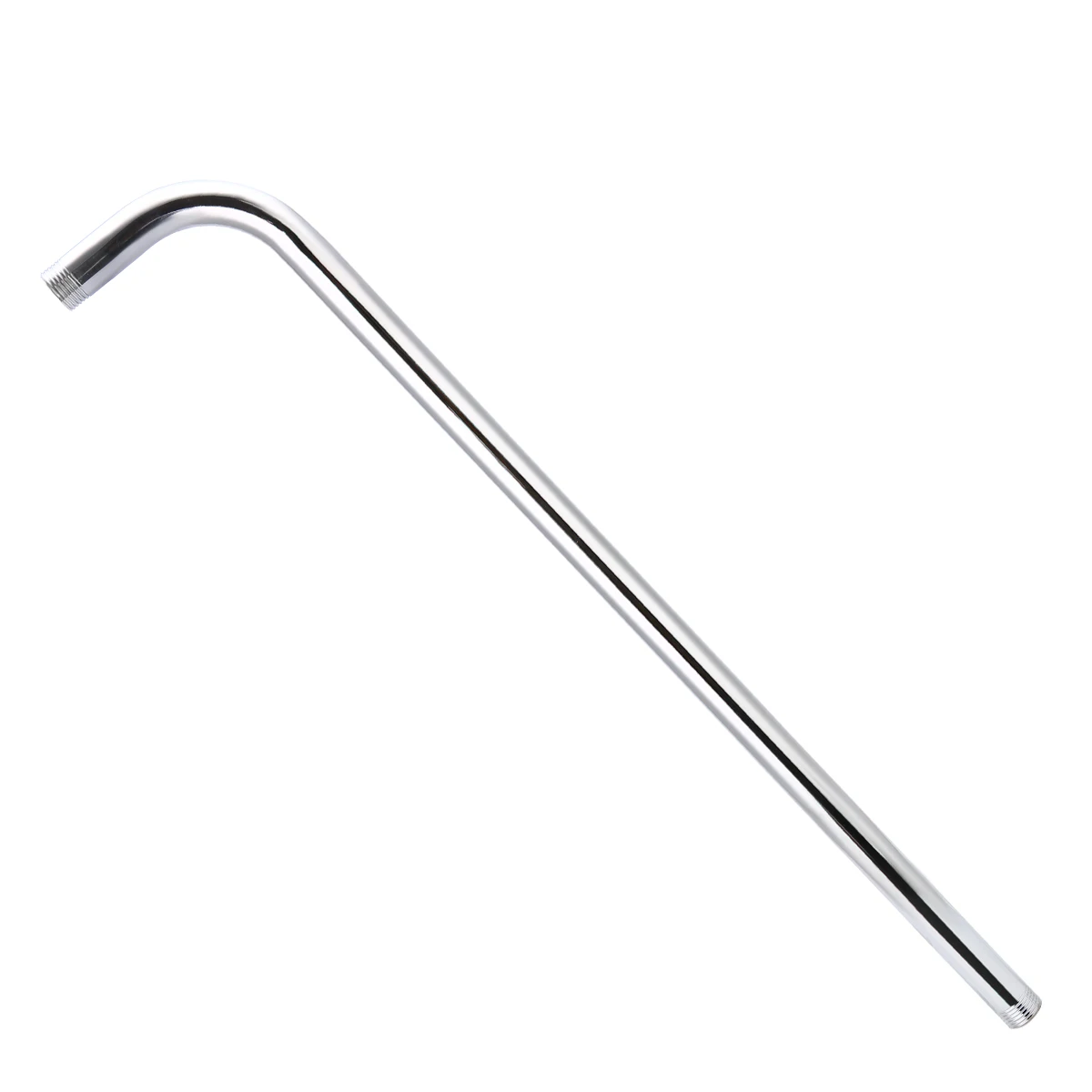 1pcs 24 Inch 60cm Stainless Steel Wall Mounted Tube Rain Bathroom Fixtures Shower Head Arm Bracket Mayitr