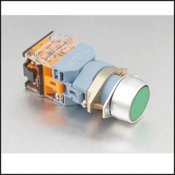 

switch push button switch flat button AC24V DC rotary knob key button lamp knob rocker switch With lamp button LA39-11D