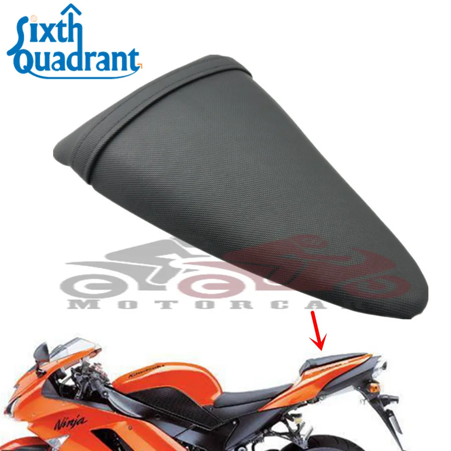 

Motorcycle Rear Pillion Passenger Seat Tail Seat Cover Cushion Pad for Kawasaki NINJA ZX6R 2007 2008 ZX-6R 07 08