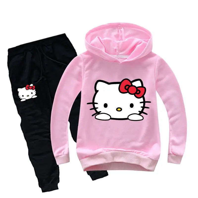 

Spring Baby Cartoon Tracksuit Children Boy Girl Cotton Zipper Jacket Pants 2Pcs/Sets Kids Leisure Sport Suit Infant Clothing