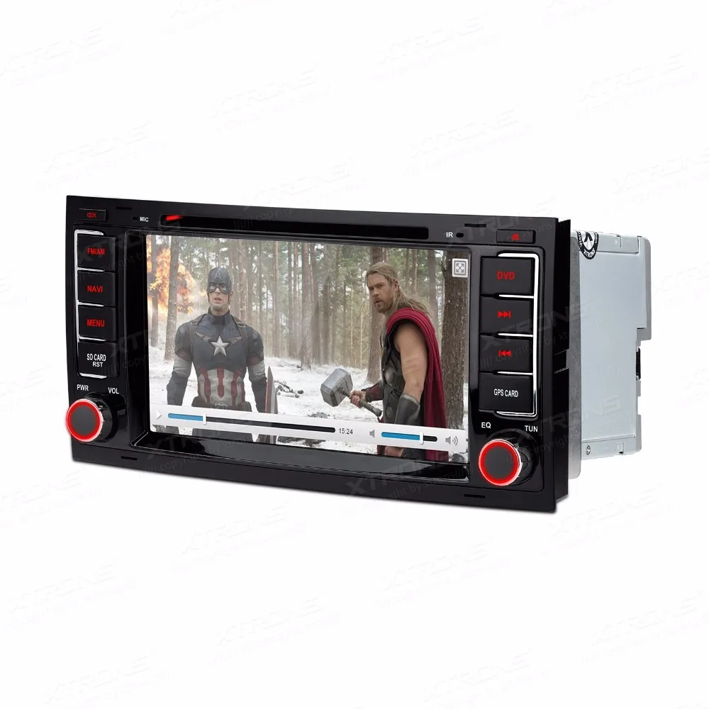 Sale 7" Touch Screen Special Car DVD for Volkswagen Touareg 2004-2011 with Volkswagen Original User Interface/Appearance 1