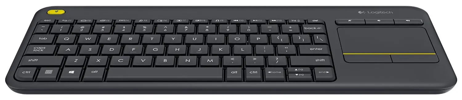 Беспроводная сенсорная клавиатура Logitech K400 Plus со встроенной сенсорной панелью