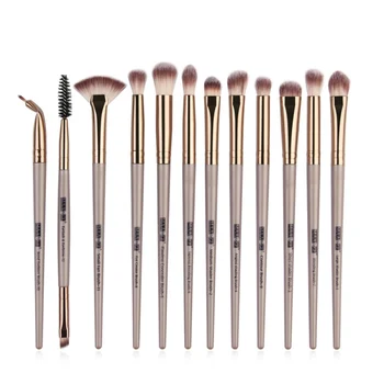 

12 pcs Makeup Brushes sets foundation brushes Plastic handle makeup brush maquiagem