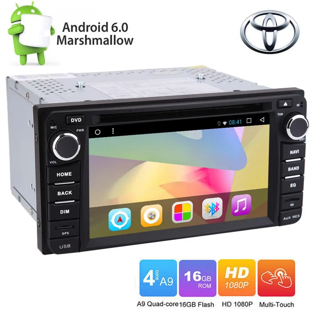 Top Android6.0 Car Dash DVD Player GPS Navigation Radio Stereo for Toyota Corolla EX 0 Top Android6.0 Car Dash DVD Player GPS Navigation Radio Stereo for Toyota Corolla EX 0