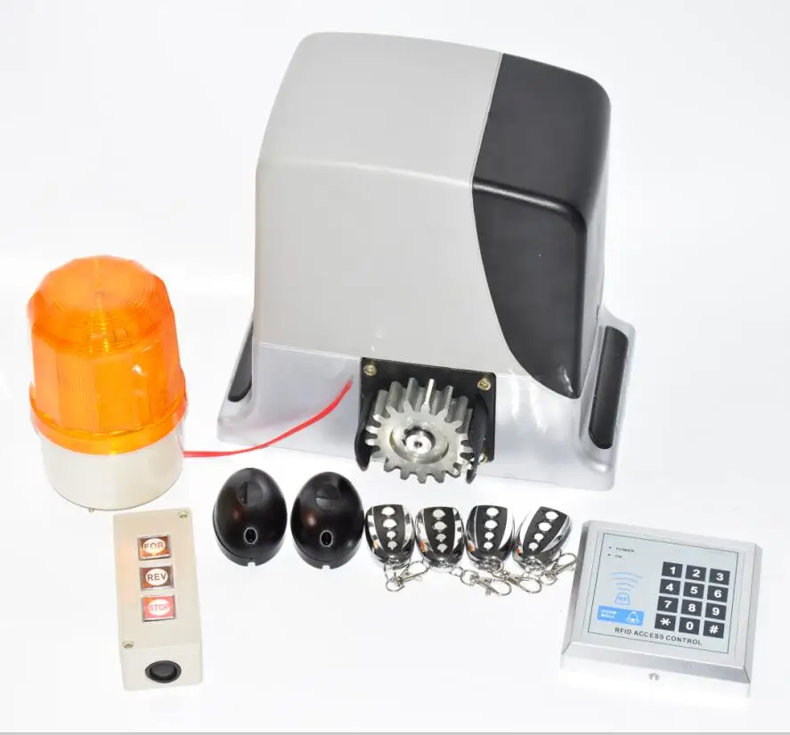 US $128.25 LPSECURITY 600kg Automatic Sliding Gate Opener Motor With 4 Remote ControlsPhotocell Lamp Gsm Button Optional