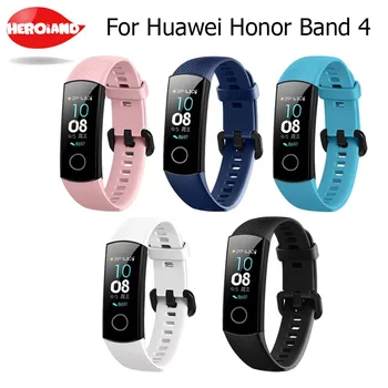

Smart Wristband For Huawei Honor Band 4 Amole Strap Silicone Color Screen Fitness Tracker Watch Smart Bracelet Strap For huawei