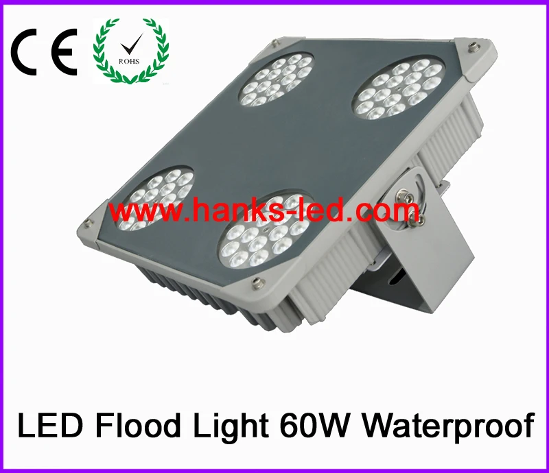 2015 Newest product led flood light 60w for gas station and warehouse use free shipping | Лампы и освещение