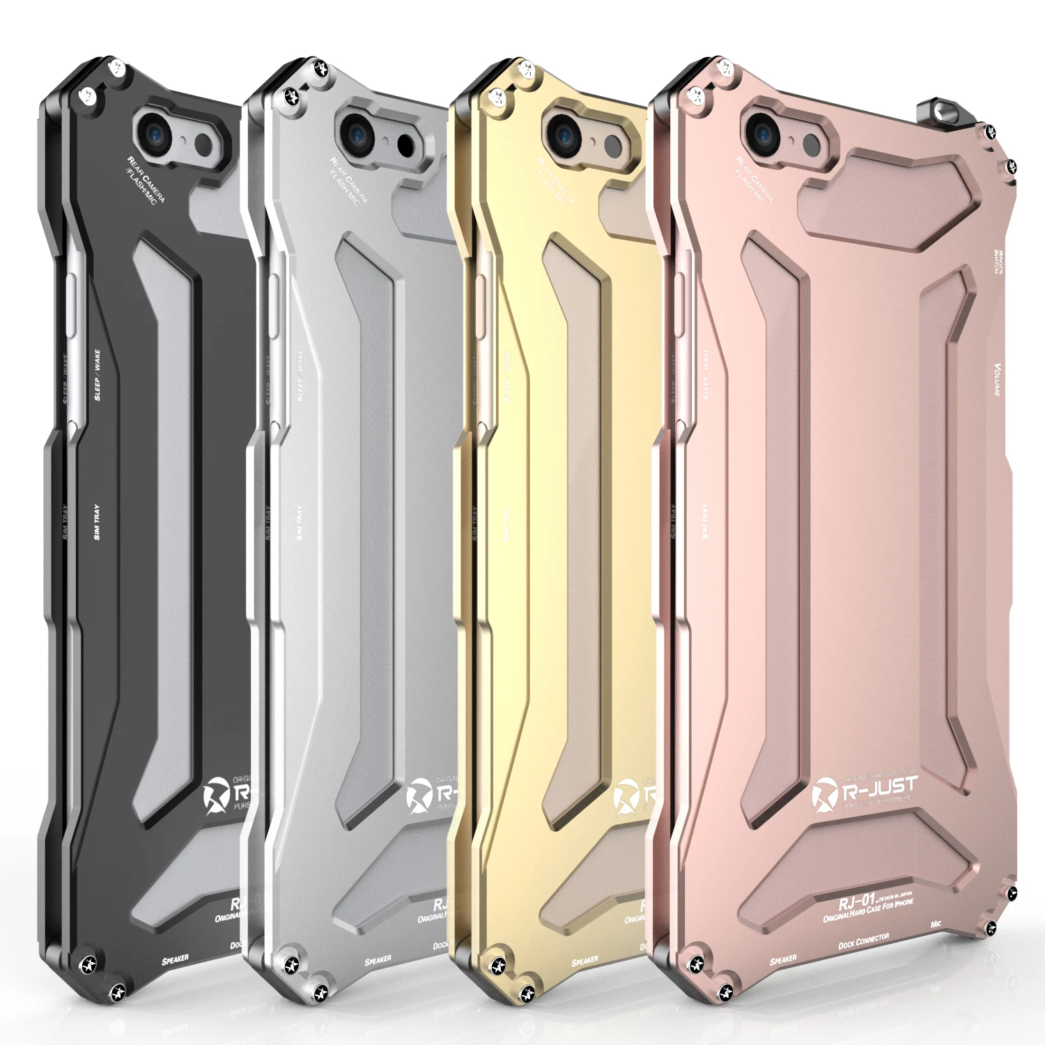 bilder für Luxus Aluminiumlegierung Stoßfest Hülle Für iPhone 6/6 s Abdeckung Telefon Fällen Shell Haut bilder für Luxus Aluminiumlegierung Stoßfest Hülle Für iPhone 6/6 s Abdeckung Telefon Fällen Shell Haut