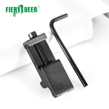 Fiery олень прицела крепление Тактический 45 градусов угол смещения боковой адаптер RTS 20 мм планки Picatinny и Weaver Лазерная Охотничья винтовка Caza