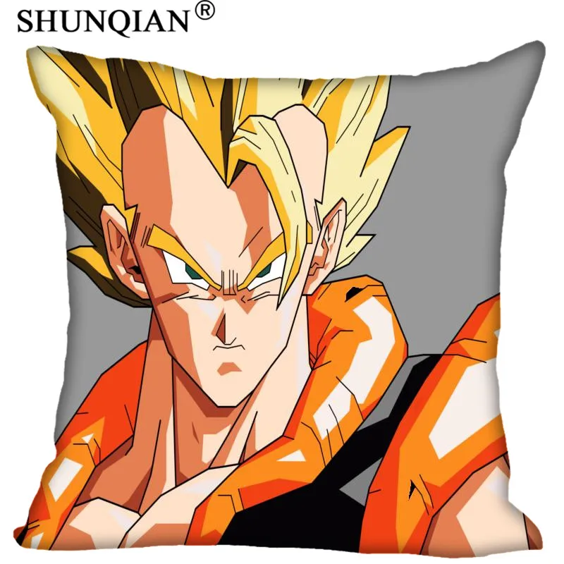 4 Пользовательские Наволочка Чехол Dragon Ball Z Goku площадь молния наволочка(две стороны) печатать фотографии классные наволочки для подушек - Цвет: 4