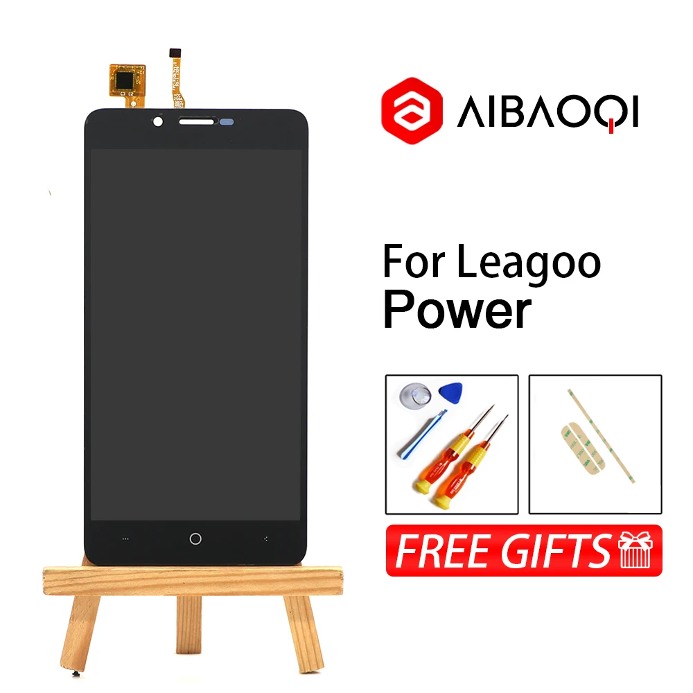 

AiBaoQi New Original 5.0 inch Touch Screen+1280x720 LCD Display Assembly Replacement For Leagoo KIICAA Power Phone